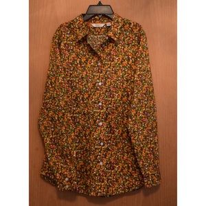 Liz Claiborne Long Sleeve Button Down Shirt
